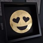 Love Smiley Verguld 23Ct Goud In Lijst thumbnail 3