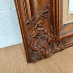 Grote Vintage Hollywood Regency Barok Rococo Spiegel thumbnail 14