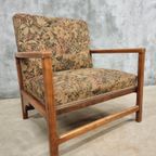 Oude Fauteuil Xxl Loveseat Frans Met Bloemmotief thumbnail 9