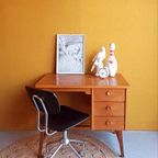 Retro Vintage Bureau, Werkplek, Desk, Divider Tafel Kaptafel thumbnail 2