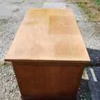 Vintage Eikenhouten Bureau thumbnail 6