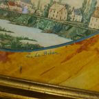 Franse Kunstwerken Met Postzegels Eind 19E Eeuw thumbnail 8
