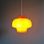 Vintage Oranje Opaline Hanglamp, Jaren 60-70 thumbnail 8