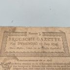 1e Editie Brugsche Gazette 1795 thumbnail 2
