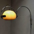 Vintage Mushroom Wandlamp Arc Lamp Dijkstra 1970 Zwenkarm thumbnail 15