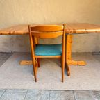 Rainer Daumiller Grenen Vintage Verlengbare Eettafel thumbnail 12