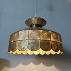 Vintage Mother Of Pearl Hanging Lamp 1970S thumbnail 30