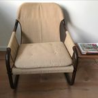 Vintage Buisframe Fauteuil. thumbnail 3