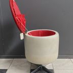 Round Skai Laundry Box / Stool 1960S thumbnail 6