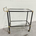 Vintage Trolley / Bar Cart - Hollywood Regency thumbnail 4