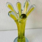 Murano Vinger Vaas Van Uranium Glas thumbnail 4