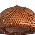 Böja Ikea Rieten Hanglamp thumbnail 5