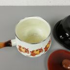 Vintage Fondue Set In Emaille thumbnail 9