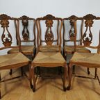 Brocante Queen Ann Eettafelstoelen Stoelen Set Prijs thumbnail 4