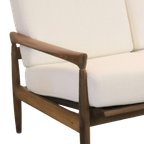 Erik Wørts Voor IKEA Kolding Bank Vintage Reupholstered thumbnail 6
