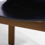 Mid-century Set Van 6 Lederen Eetkamerstoelen Door Arfa & Tobia Scarpa, 1970 thumbnail 20