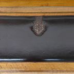 Vintage Franse Houten Klep Bank Halbank Eetkamerbank 109 thumbnail 10
