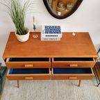 Vintage Jaren '60 Sideboard, Sidetable, Ladekast(je) thumbnail 10