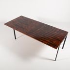 Mid-Century Architectural Rosewood Top Table, 1960’S Denmark thumbnail 2