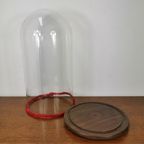 Grote Antieke Glazen Ronde Stolp 52Cm. 24060722 thumbnail 6