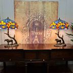 Klassieke Handgemaakte Tafellampen Met Sierlijke Lampenvoet Dragonfly thumbnail 2