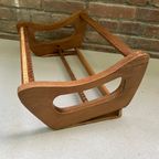 Vintage Grammofoonrek Hout, Jaren 50 thumbnail 5