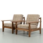 Set Houten Fauteuils thumbnail 2