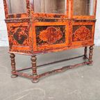 Antieke Maison Franck Vitrinekast In Schildpad thumbnail 7