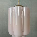 Art Deco Lamp – Rosé Opaline thumbnail 11