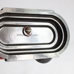 Art Deco Tubular Steel And Bakelite Candelabra, Netherlands. thumbnail 11