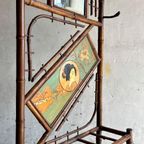 Japanese Bamboo And Cast Iron Wardrobe By Perret Vibert, Circa 1900 thumbnail 17