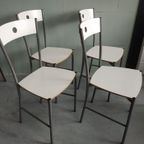 Vintage Buisframe Eetkamerstoelen Jaren 70/80 thumbnail 2
