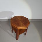 Oak Side Table Amsterdamse School 1920'S thumbnail 5