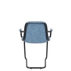 (set Van 2) Zuiver Thirsty Armstoel Blauw thumbnail 10