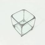 Italian Cast Aluminium Cube Bar Trolley By Lorenzo Burchiellaro 1970S thumbnail 5