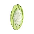 Xxl Fruitschaal Val Saint Lambert Kristal Limoen Groen 40cm thumbnail 8