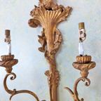 Antieke Wandlampen -lodewijk Xv – Rococo Stijl - Mn47 thumbnail 10