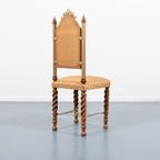 Unique Middle Eastern Chair / Eetkamerstoel / Stoel, 1960’S thumbnail 6