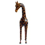 Set Mid-century Handgeschilderde Lederen Giraffen Xl 1970’s thumbnail 7