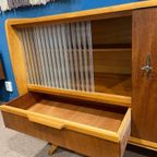 Vintage Vitrine-/ Tv-/ Muziekkastje thumbnail 11