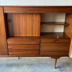 Retro Vintage Mid-Century Dressoir,High-Board,Wandkast Xl thumbnail 7