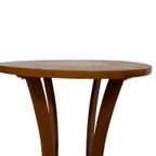 Art Deco Bijzettafel Eiken Jaren 50 Design Minimalisch thumbnail 9