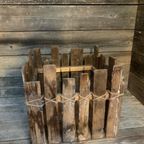 Kleinmeubilair Decoratief Houten Bakje. thumbnail 2