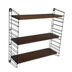 Tomado Holland - Modulair Wall System With 3 Shelfs And 2 Uprights - Wood Fineer thumbnail 3