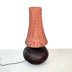 Ph46 – Staande Lamp – Rotan – Jaren 70 thumbnail 2