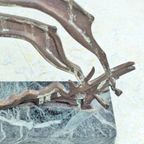 Art Deco Leaping Gazelles - (mb22) thumbnail 6
