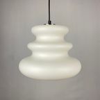 White Milk Glass Pendant Light Ah 1 By Peill and Putzler 1960 thumbnail 3