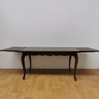 Vintage Landelijke Eettafel Eetkamertafel Uitschuifbaar 301 thumbnail 12