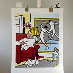 Roy Lichtenstein (1923-1997), Tintin Reading, 1993, thumbnail 2