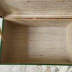 Een Hutkoffer/ Reiskist Oftewel "steamer Trunk", 1e Kwart 20e Eeuw thumbnail 8